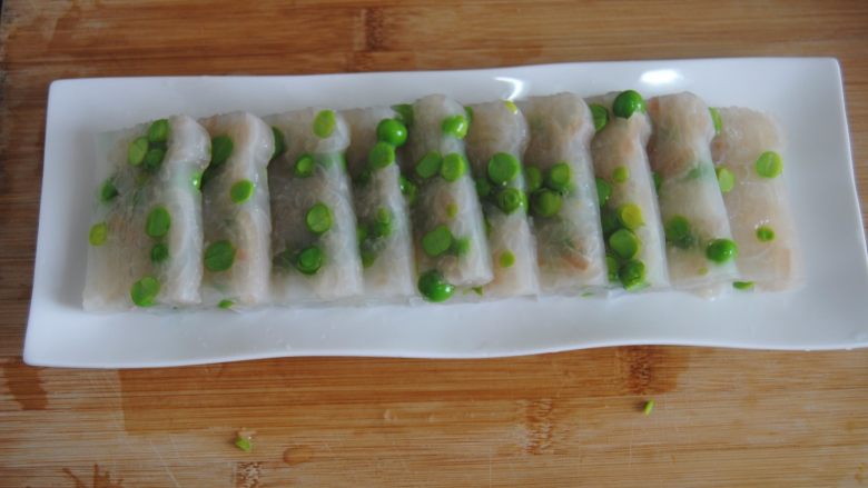 Pea pig skin jelly