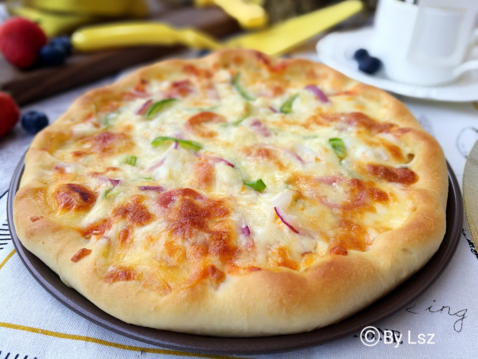 Squid Hot Dog Cheesecake Pizza