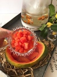 Golden Autumn Jade Gui Bird's Nest Papaya Cup