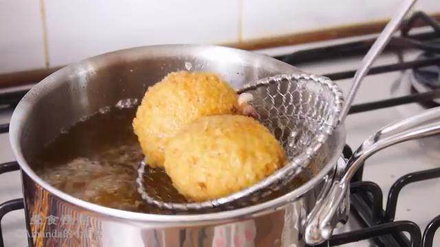 Fried meatloaf