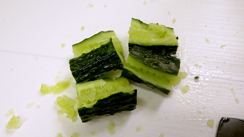 Refreshing cucumber shots