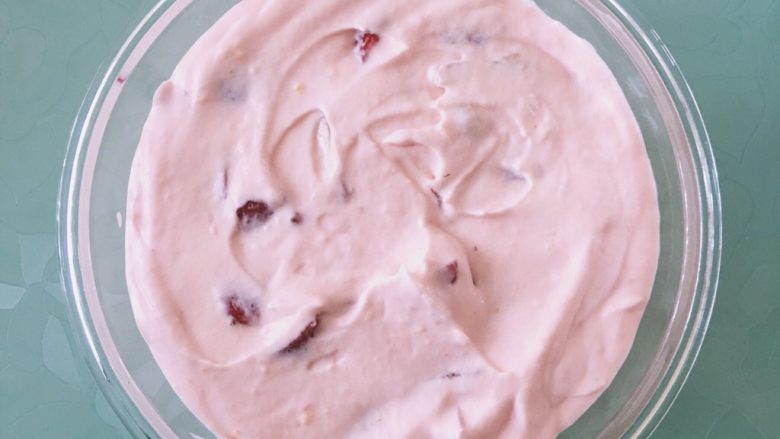 Pink strawberry ice cream—no oven required series