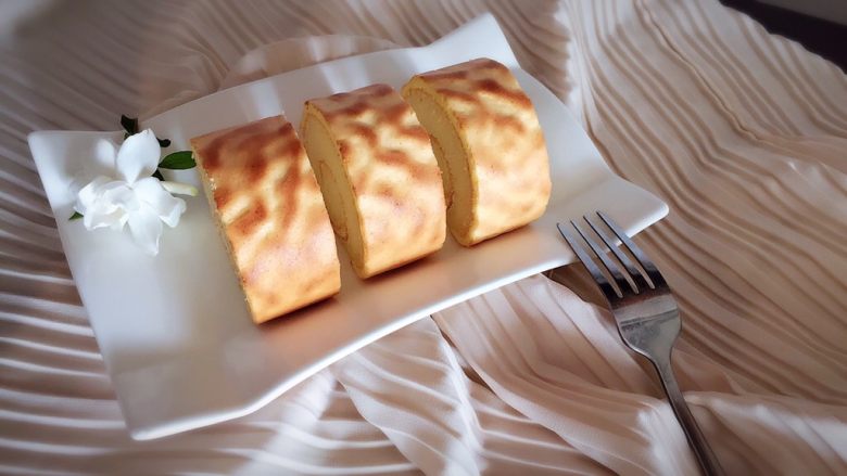 Tiger skin cake roll