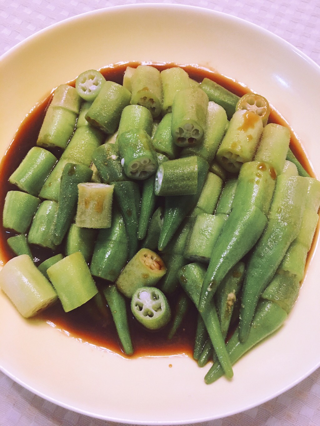 Sashimi Okra