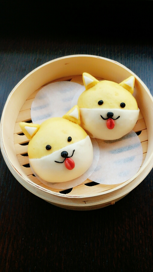 Shiba Inu Bean Paste Bun