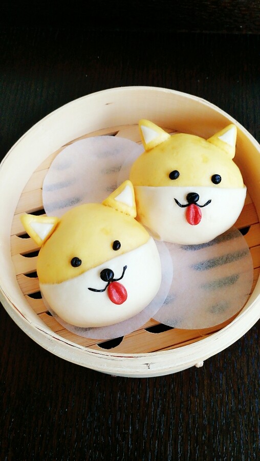 Shiba Inu Bean Paste Bun