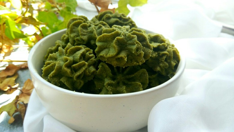 Cloud Matcha Cookies