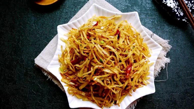 Dry Stir-fried Potato Shreds