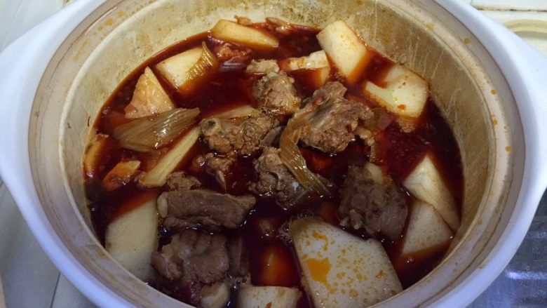 Spicy Winter Melon Pork Ribs Stew