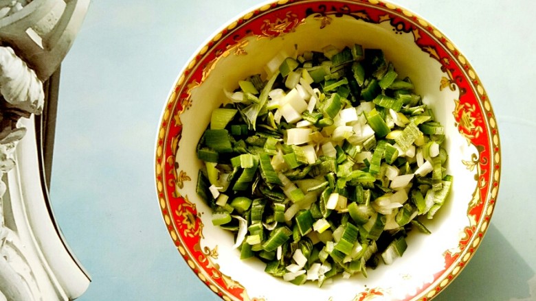 Crispy Dumpling Skin Scallion Pancake