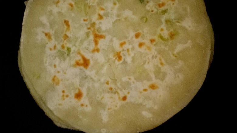 Crispy Dumpling Skin Scallion Pancake