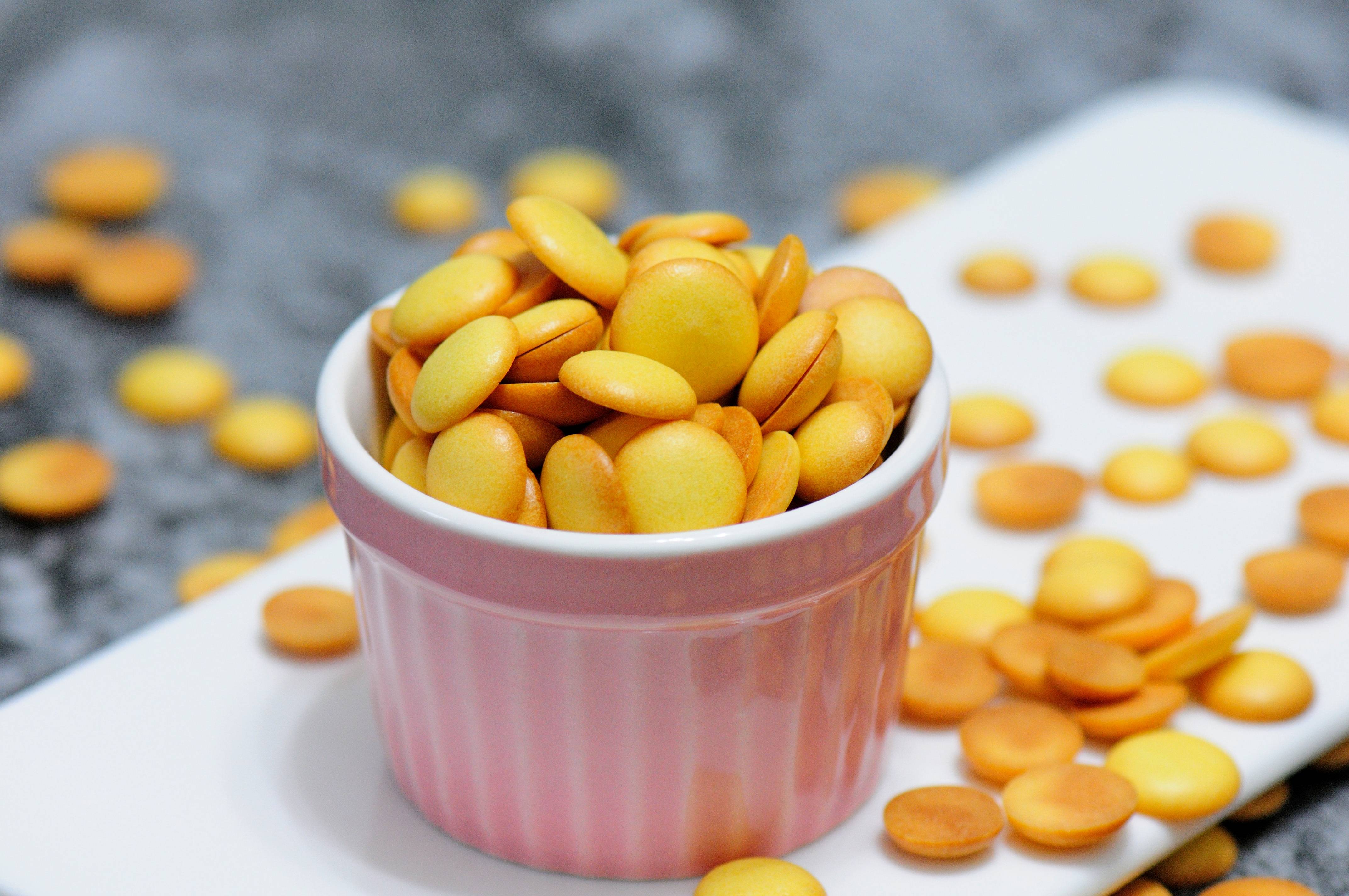 Fragrant custard golden beans