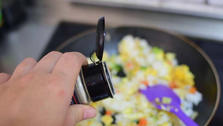 Cucumber and Egg Fried Rice