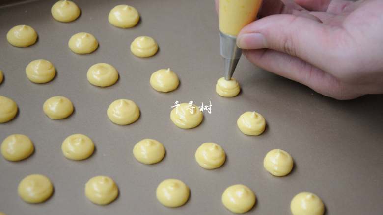 Slightly sweet version of egg yolk crispy biscuits, a taste that blooms deep in memory