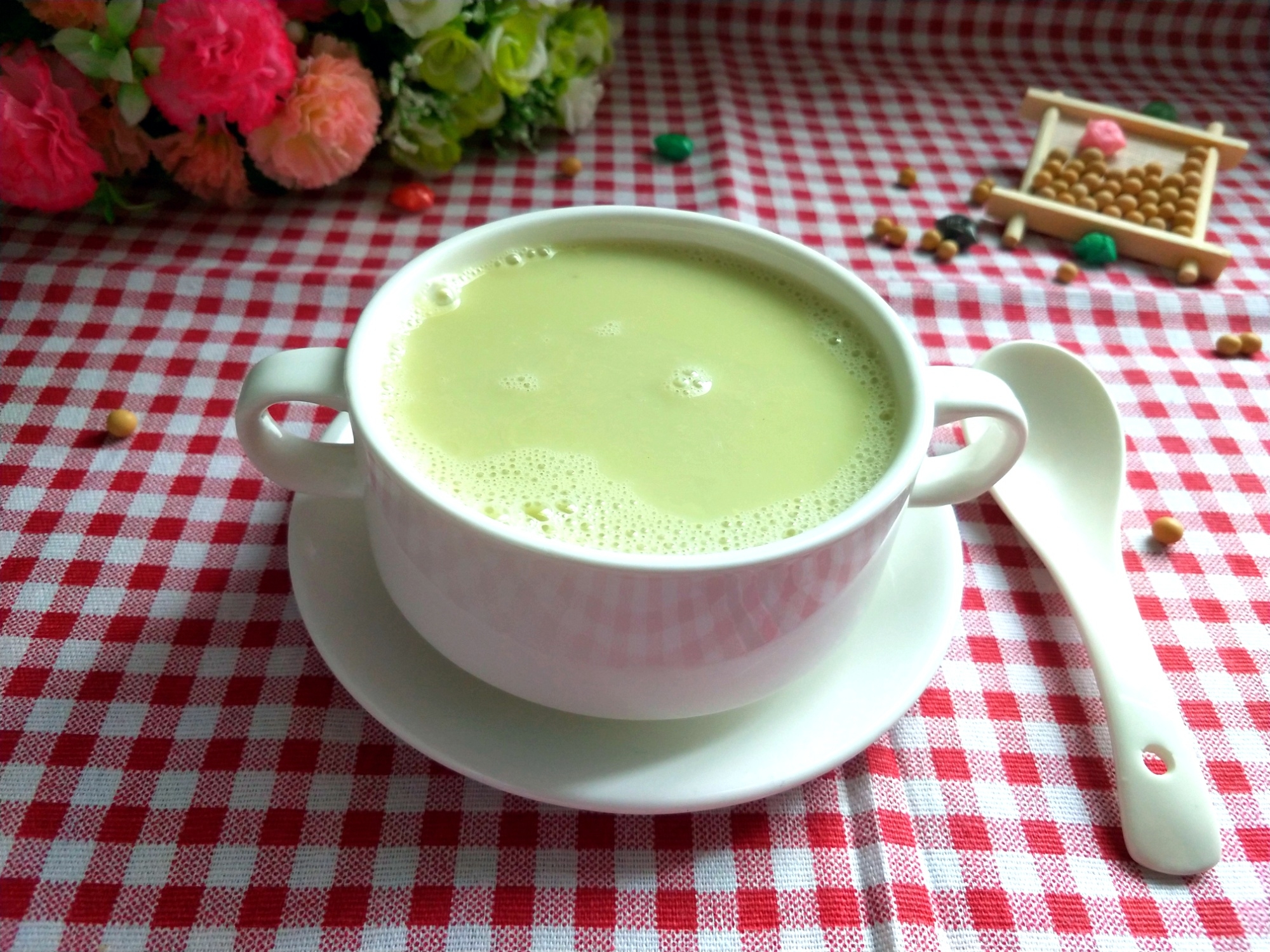 Taste of Spring Cucumber Soy Milk