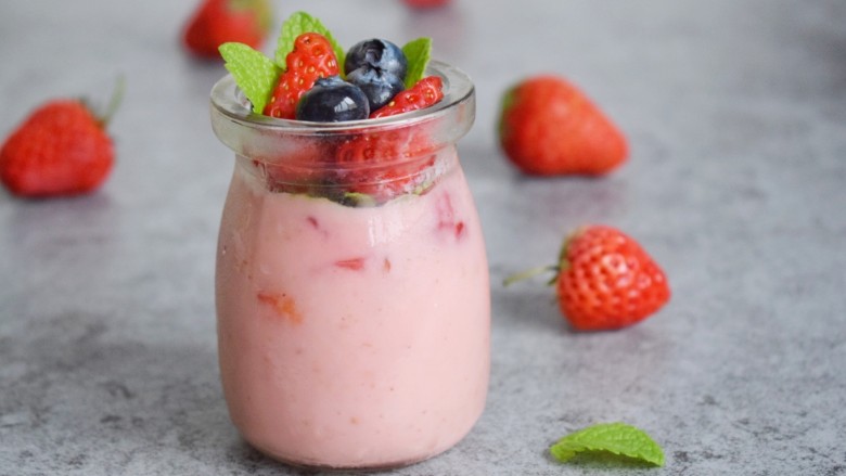 Strawberry Pudding