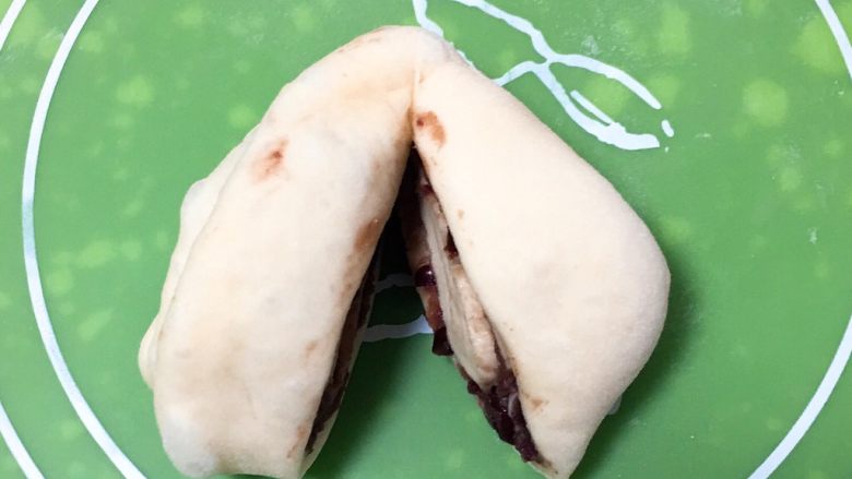 Red Bean Heart-Shaped Bread