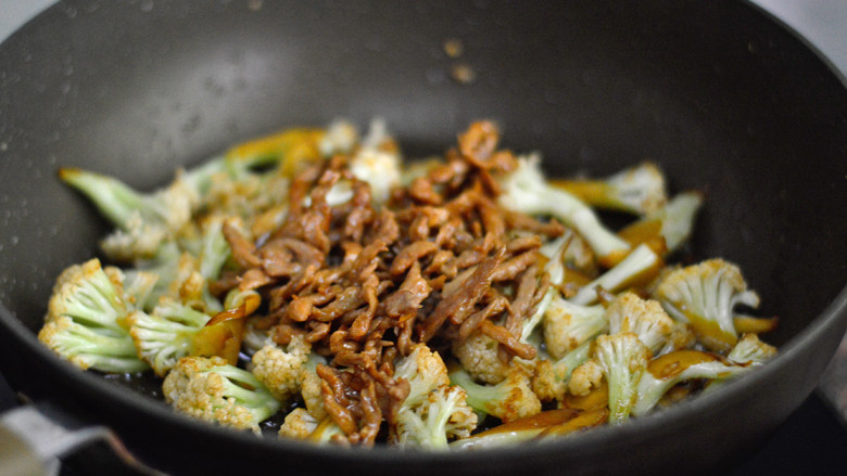 Dry Stir-fried Cauliflower