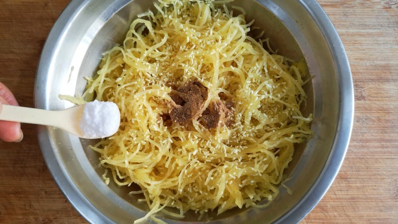 Fried Shark's Fin Pumpkin Meatballs