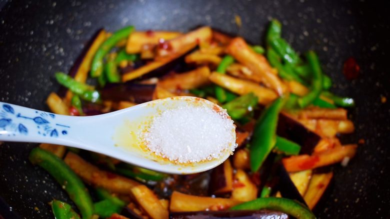 Fish-flavored Eggplant Strips