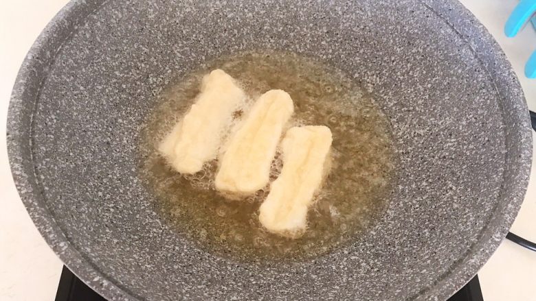 Homemade healthy fried dough sticks