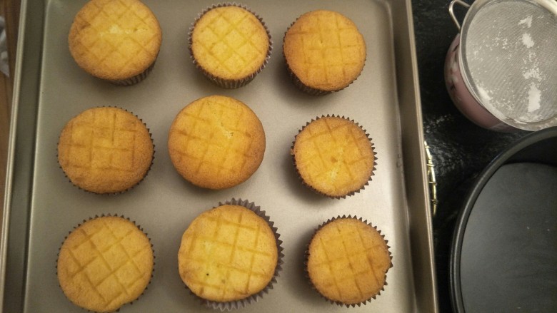 Custard Nagasaki Cup Cake