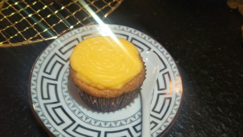 Custard Nagasaki Cup Cake