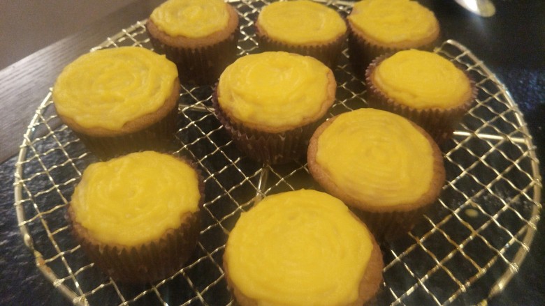 Custard Nagasaki Cup Cake