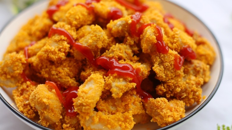 The most popular chicken popcorn in KFC