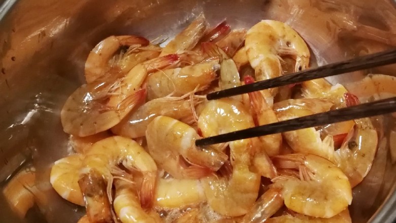 Waterless pepper shrimp