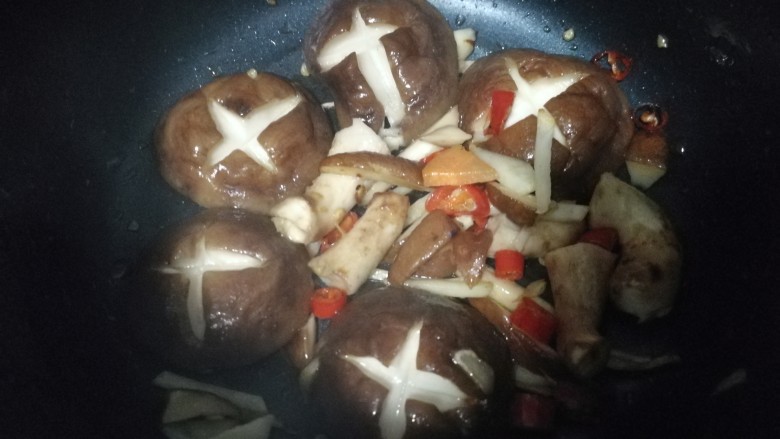 Shiitake Mushrooms and Rapeseed