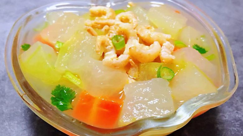 Winter Melon and Shrimp Soup