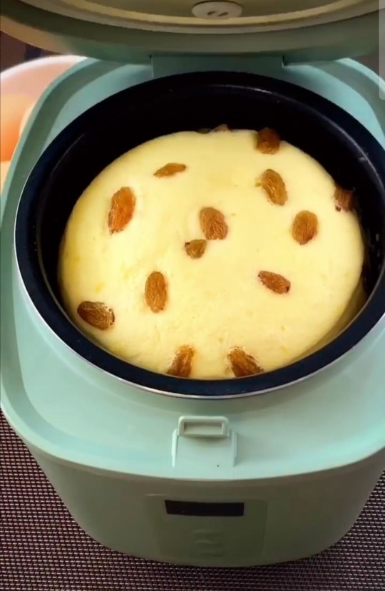 Internet celebrity rice cooker cake