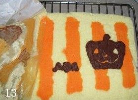 Halloween Cake Roll