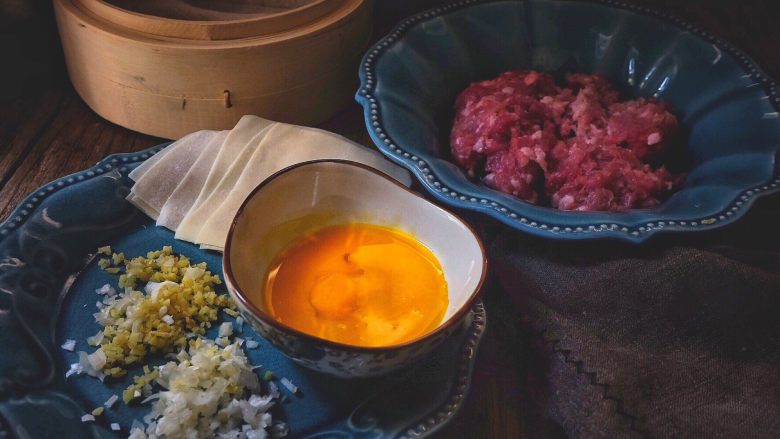 Pure meat siomai with thin skin and tender meat