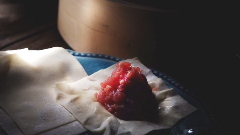 Pure meat siomai with thin skin and tender meat