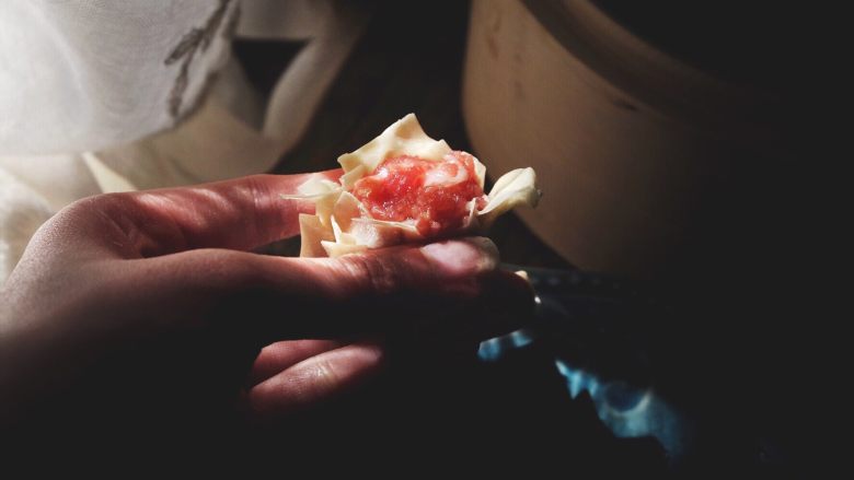 Pure meat siomai with thin skin and tender meat