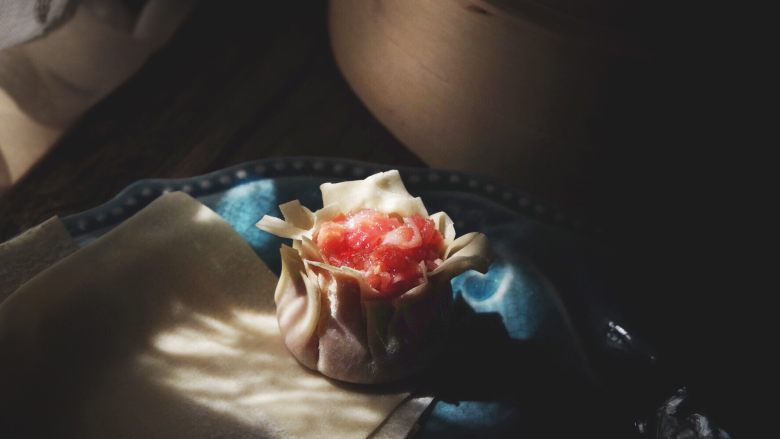 Pure meat siomai with thin skin and tender meat