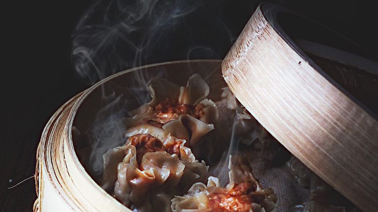 Pure meat siomai with thin skin and tender meat