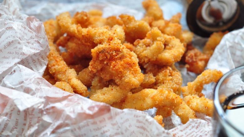 Make your own street food---Crispy boneless chicken tenders