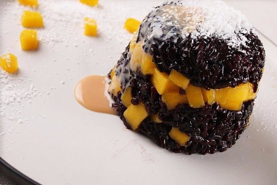 Casual Small Pastry Fragrant Mango Purple Rice Cake-Belt