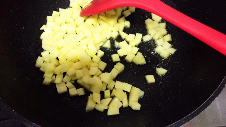 Rice cooker potato and sausage rice