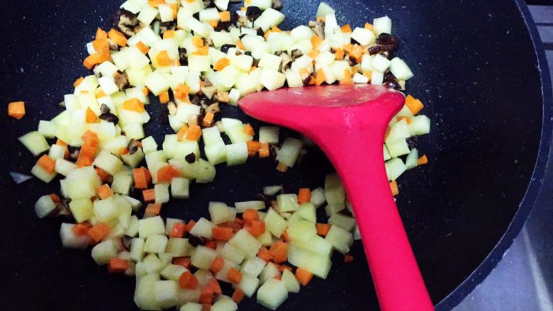 Rice cooker potato and sausage rice