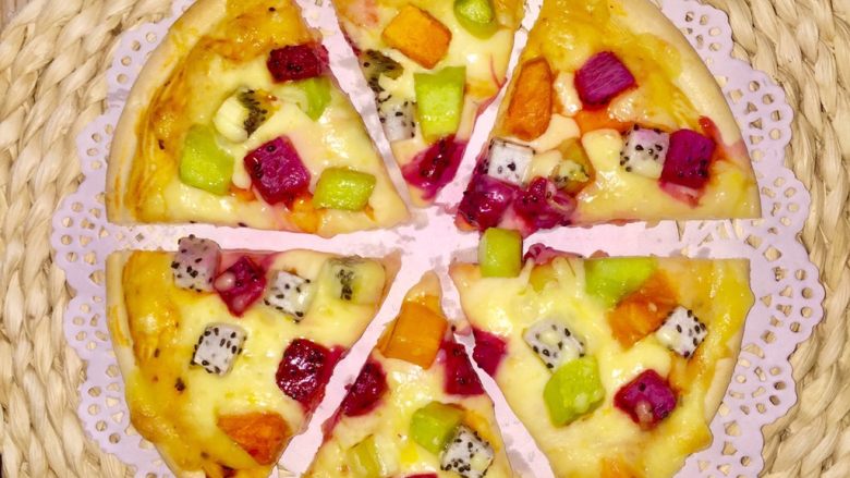 #sweetness#Colorful Fruit Pizza