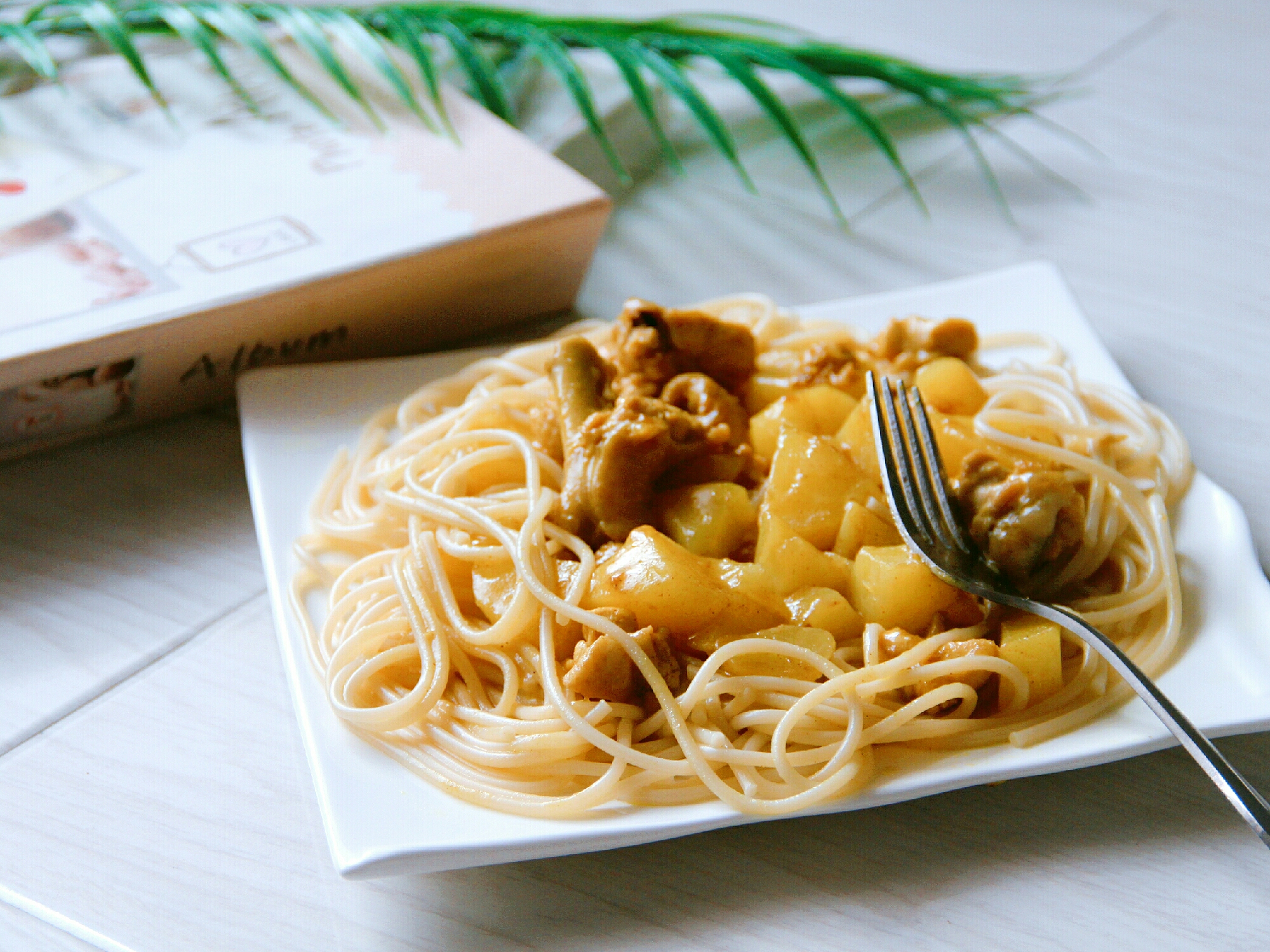 Curry Chicken Pasta