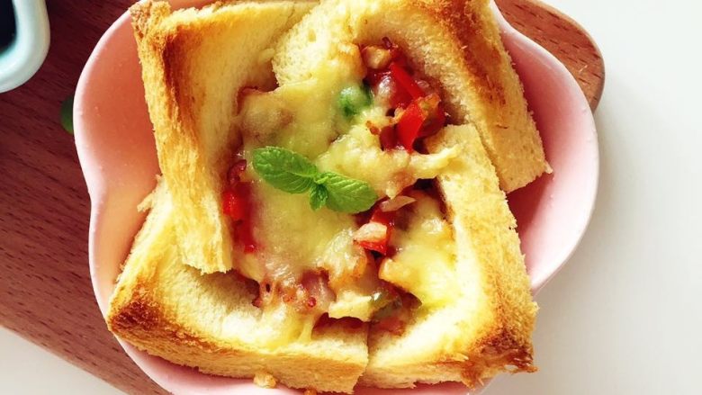 Xiaoya Breakfast-French Toast Pizza Cup