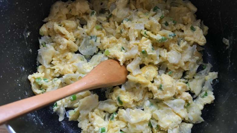 Tremella scrambled eggs