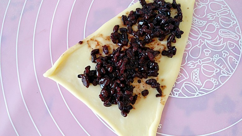 #favorite bread#black rice stuffed croissant