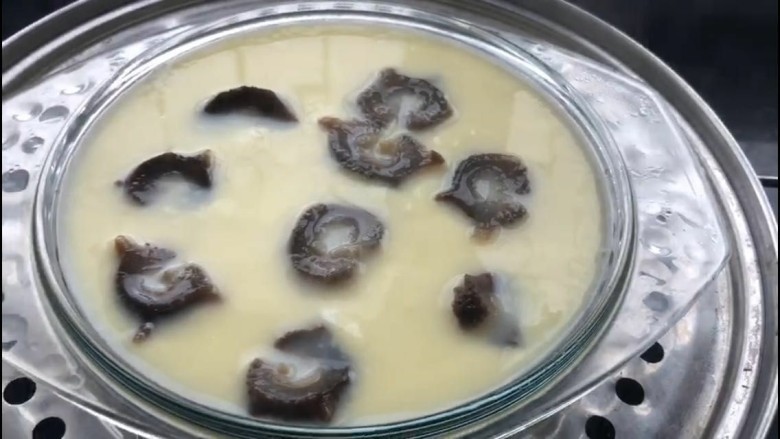 Sea Cucumber Steamed Egg