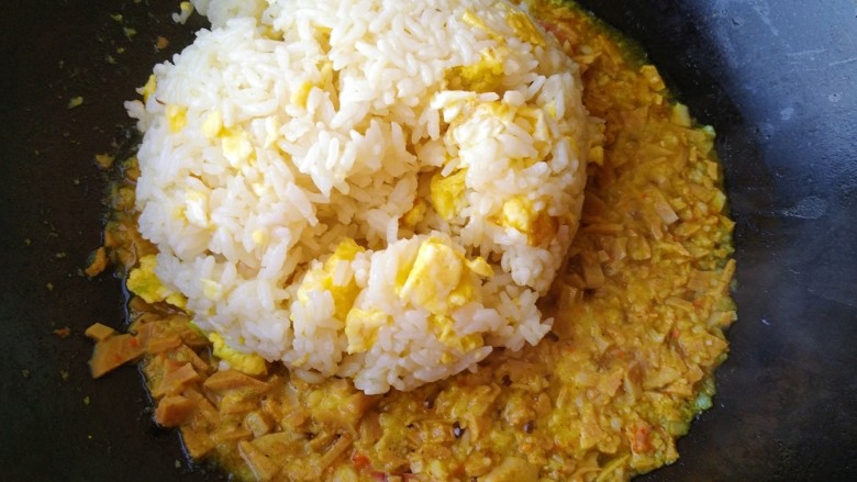 Seafood Curry Fried Rice